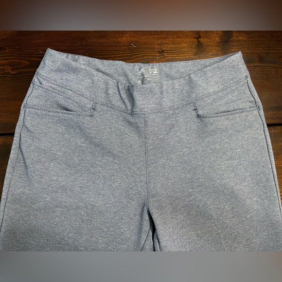 Adidas Ultimate 365 Golf Pants Blue W/ Pockets Cropped Pull On Womens Small - Picture 4 of 11